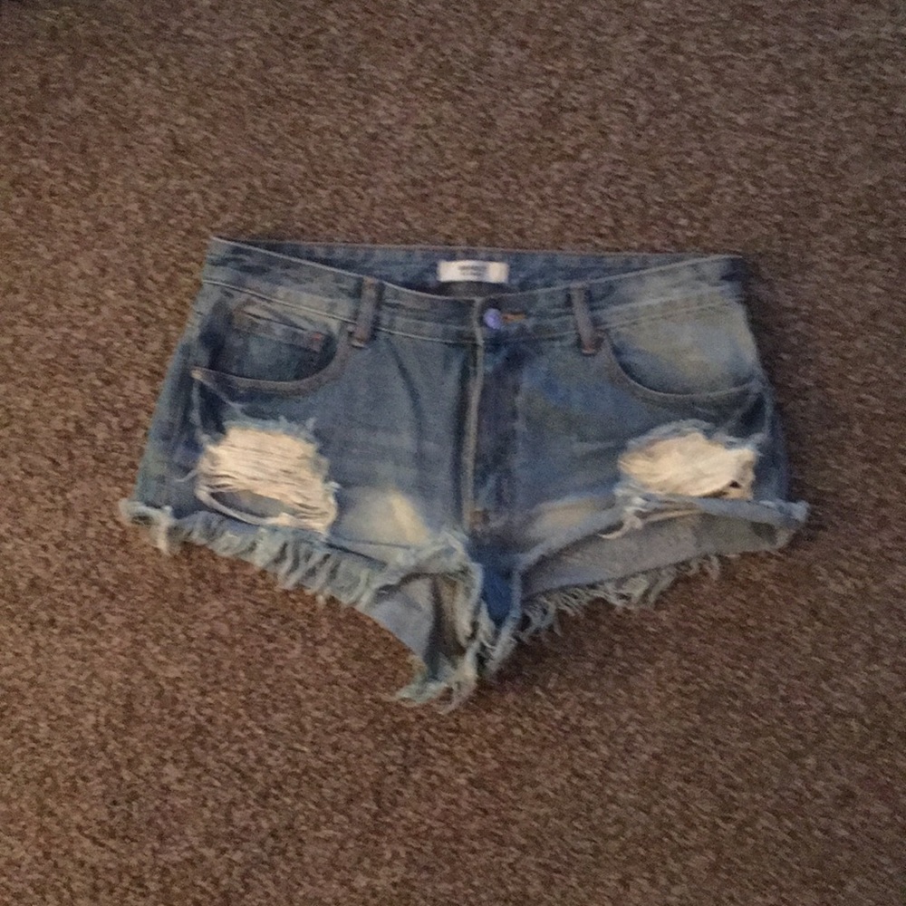 Jean shorts